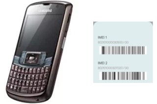 Come vedere il codice IMEI su B7320 OmniaPRO