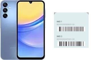 Come vedere il codice IMEI su Galaxy A15 5G