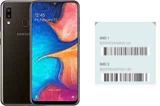 Come vedere il codice IMEI su Galaxy A20