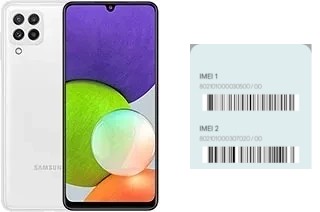 Come vedere il codice IMEI su Galaxy A22