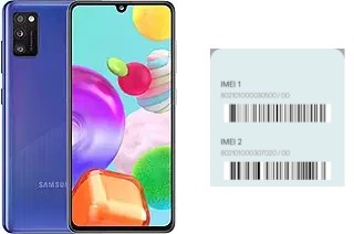 Come vedere il codice IMEI su Galaxy A41