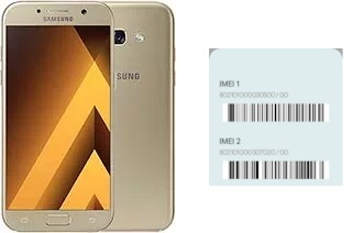 Come vedere il codice IMEI su Galaxy A5 (2017)