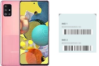 Come vedere il codice IMEI su Galaxy A51 5G