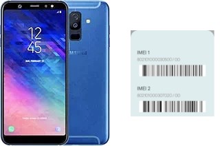 Come vedere il codice IMEI su Galaxy A6+ (2018)