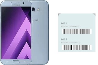 Come vedere il codice IMEI su Galaxy A7 (2017)