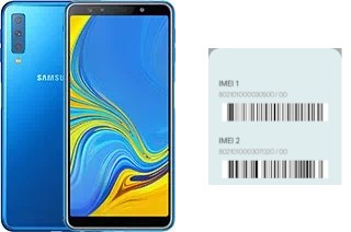 Come vedere il codice IMEI su Galaxy A7 (2018)