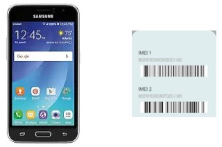 Come vedere il codice IMEI su Galaxy Amp 2