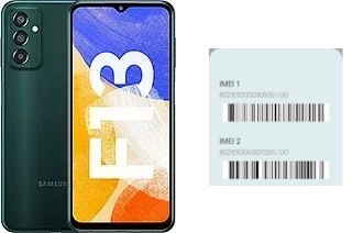 Come vedere il codice IMEI su Galaxy F13