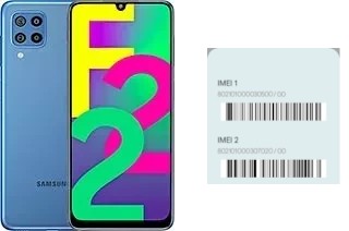 Come vedere il codice IMEI su Galaxy F22