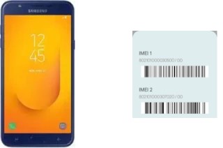 Come vedere il codice IMEI su Galaxy J7 Duo (2018)