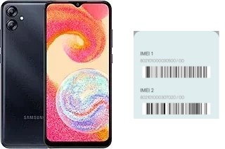 Come vedere il codice IMEI su Galaxy M04