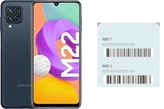 Come vedere il codice IMEI su Galaxy M22