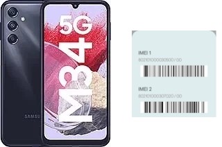 Come vedere il codice IMEI su Galaxy M34 5G