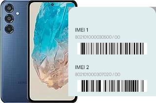 Come vedere il codice IMEI su Galaxy M35