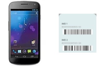 Come vedere il codice IMEI su Galaxy Nexus I9250M