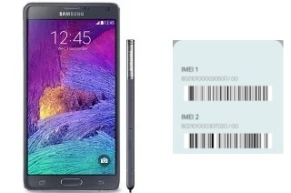 Come vedere il codice IMEI su Galaxy Note 4