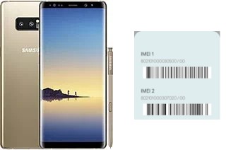 Come vedere il codice IMEI su Galaxy Note8