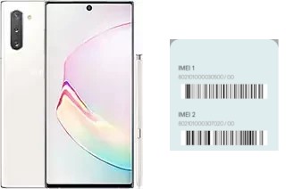 Come vedere il codice IMEI su Galaxy Note10 5G