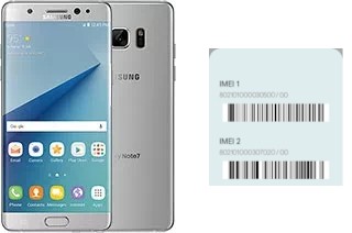 Come vedere il codice IMEI su Galaxy Note7 (USA)