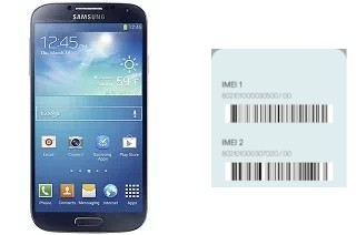 Come vedere il codice IMEI su I9500 Galaxy S4