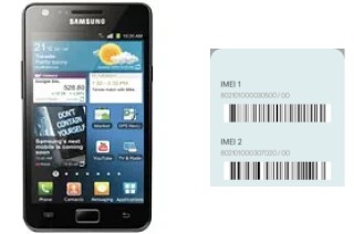 Come vedere il codice IMEI su Galaxy S II 4G I9100M