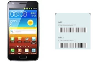 Come vedere il codice IMEI su I929 Galaxy S II Duos