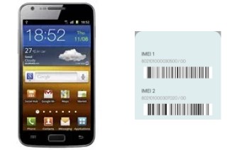 Come vedere il codice IMEI su Galaxy S II LTE I9210