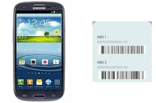 Come vedere il codice IMEI su Galaxy S III I747