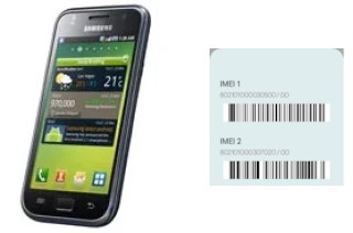 Come vedere il codice IMEI su I9000 Galaxy S