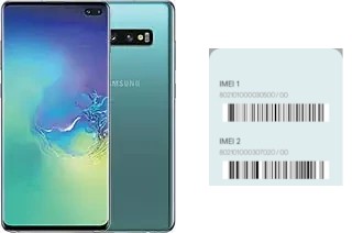 Come vedere il codice IMEI su Galaxy S10+ SD855