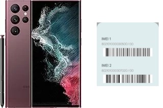 Come vedere il codice IMEI su Galaxy S22 Ultra 5G