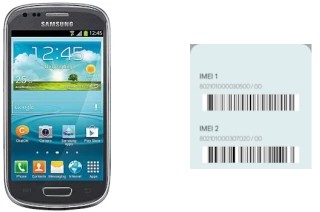 Come vedere il codice IMEI su Galaxy S3 Mini VE