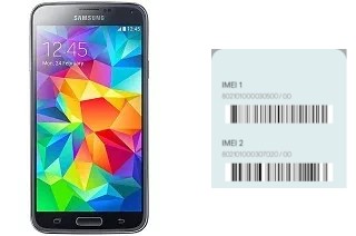 Come vedere il codice IMEI su Galaxy S5 TD-LTE