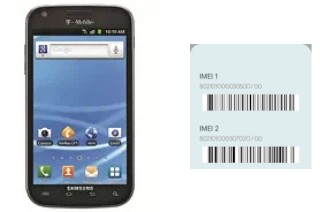 Come vedere il codice IMEI su Galaxy S II T989