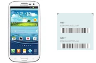 Come vedere il codice IMEI su Galaxy S III CDMA