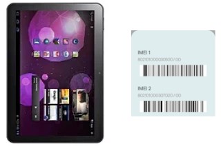 Come vedere il codice IMEI su P7100 Galaxy Tab 10.1v