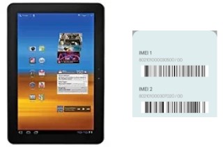 Come vedere il codice IMEI su Galaxy Tab 10.1 LTE I905