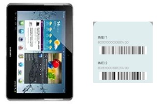 Come vedere il codice IMEI su Galaxy Tab 2 10.1 P5110