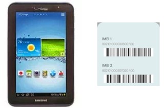 Come vedere il codice IMEI su Galaxy Tab 2 7.0 I705