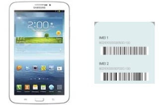 Come vedere il codice IMEI su Galaxy Tab 3 7.0