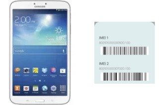 Come vedere il codice IMEI su Galaxy Tab 3 8.0