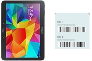 Come vedere il codice IMEI su Galaxy Tab 4 10.1