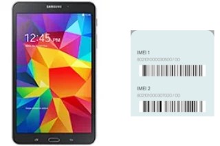 Come vedere il codice IMEI su Galaxy Tab 4 8.0 (2015)