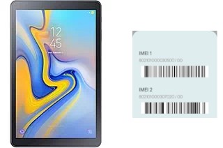 Come vedere il codice IMEI su Galaxy Tab A 10.5