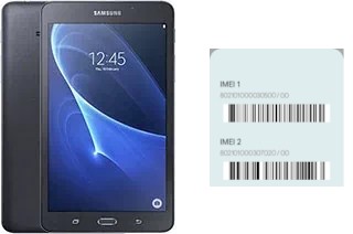 Come vedere il codice IMEI su Galaxy Tab A 7.0 (2016)