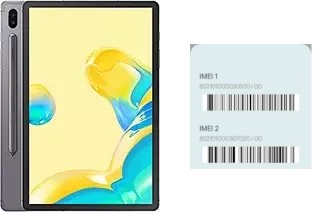 Come vedere il codice IMEI su Galaxy Tab S6 5G