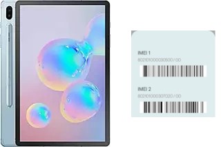 Come vedere il codice IMEI su Galaxy Tab S6