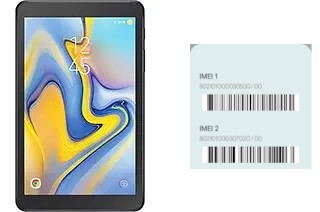 Come vedere il codice IMEI su Galaxy Tab A 8.0 (2018)