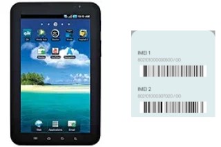 Come vedere il codice IMEI su Galaxy Tab T-Mobile T849