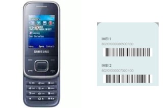 Come vedere il codice IMEI su E2350B